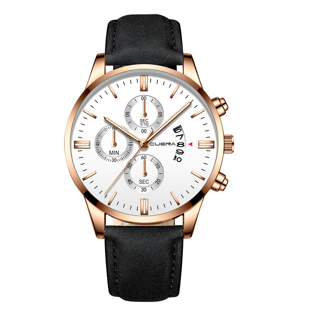 Men's Business Calendar Watch