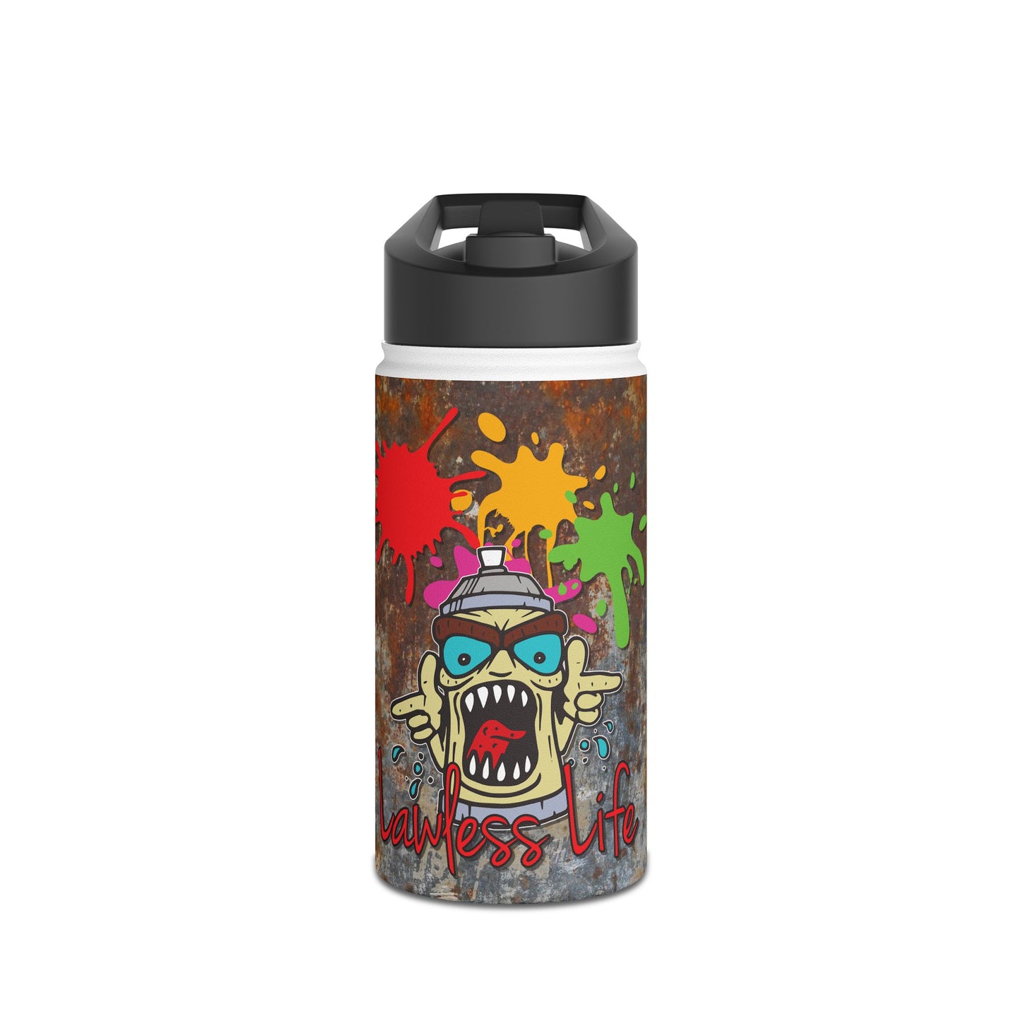 Lawless Life Tagger. Stainless Steel Water Bottle