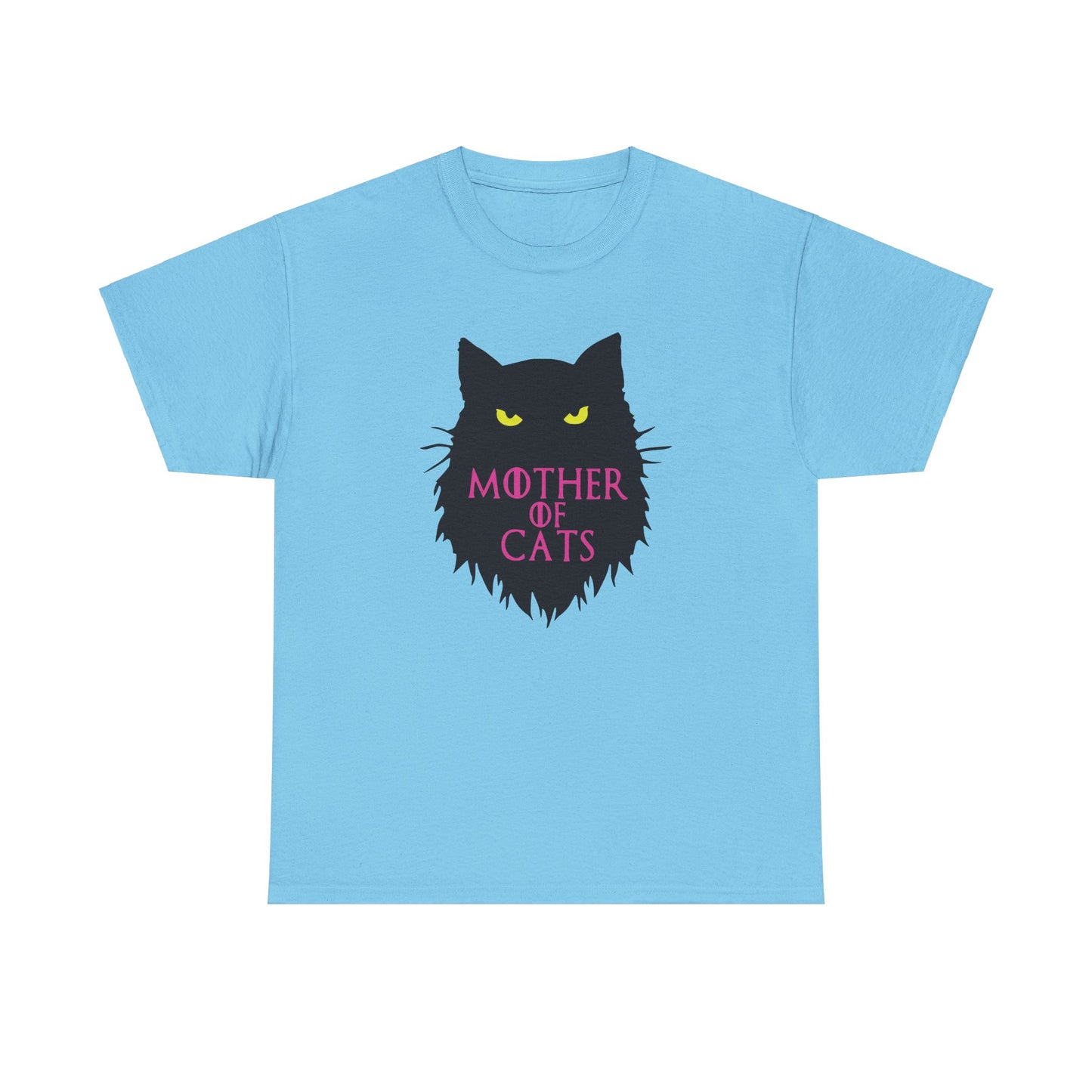 Mother of Cats. Heavy Cotton T-Shirt