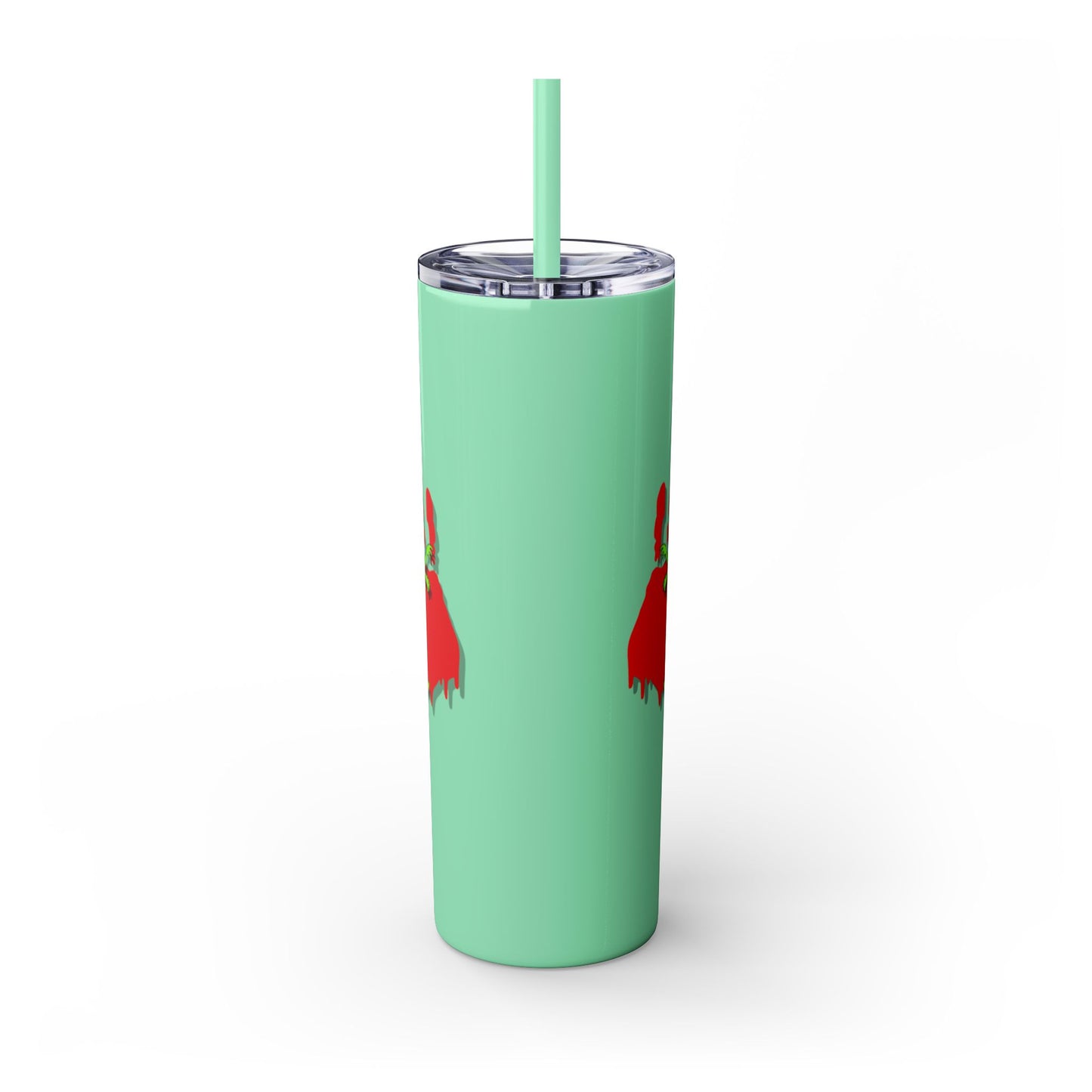 Zombie Zone. 20oz Skinny Tumbler with Straw