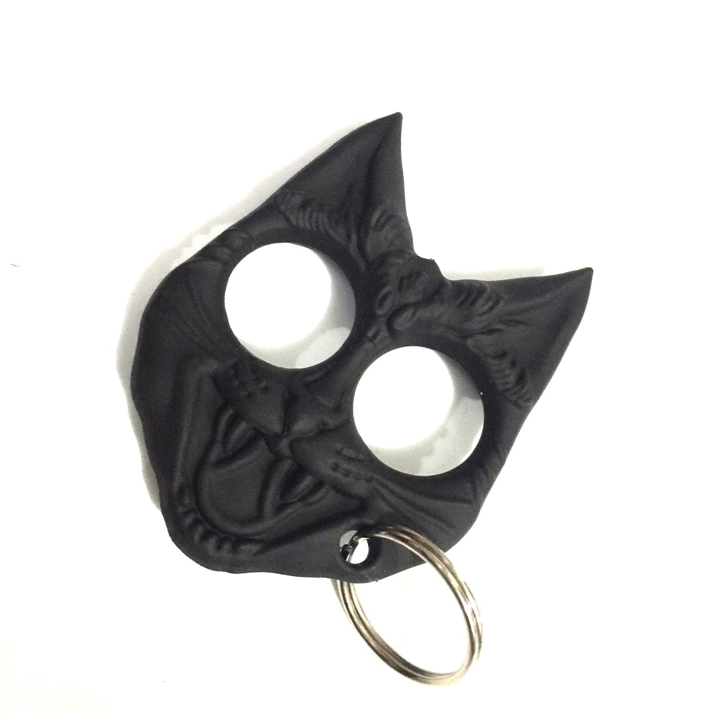 Black Cat Self Defense Keychain