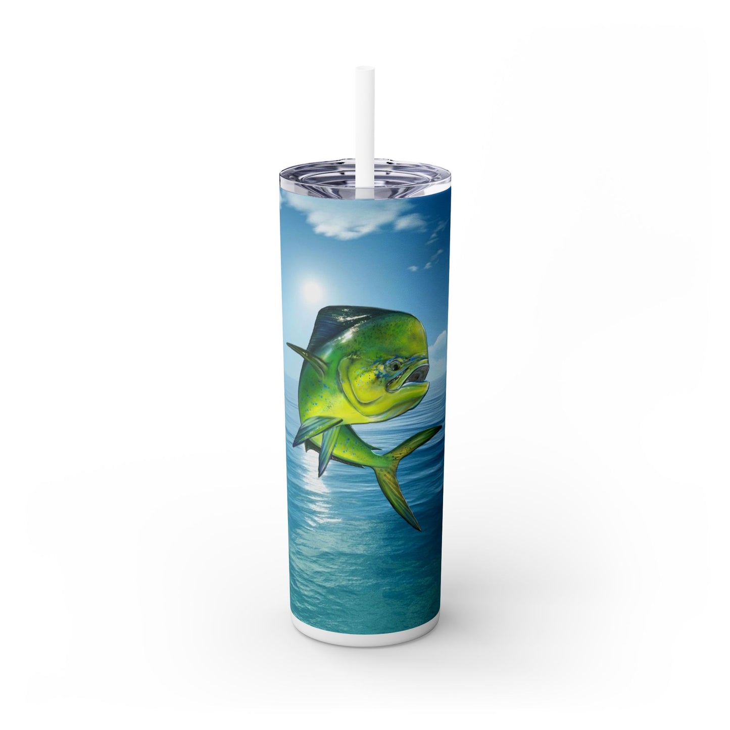 Dorado. 20oz Skinny Tumbler with Straw