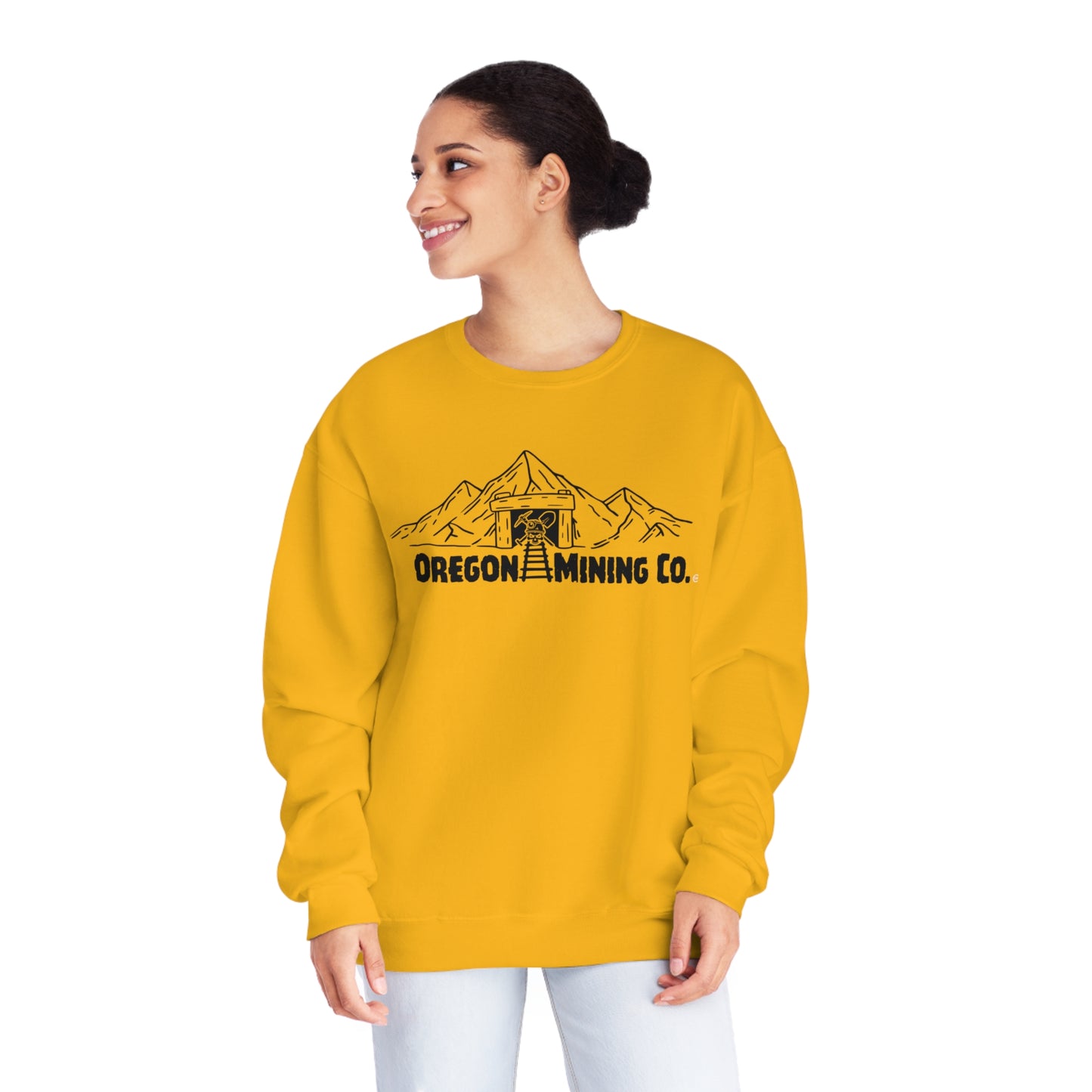 Oregon Mining Co., Unisex NuBlend® Crewneck Sweatshirt