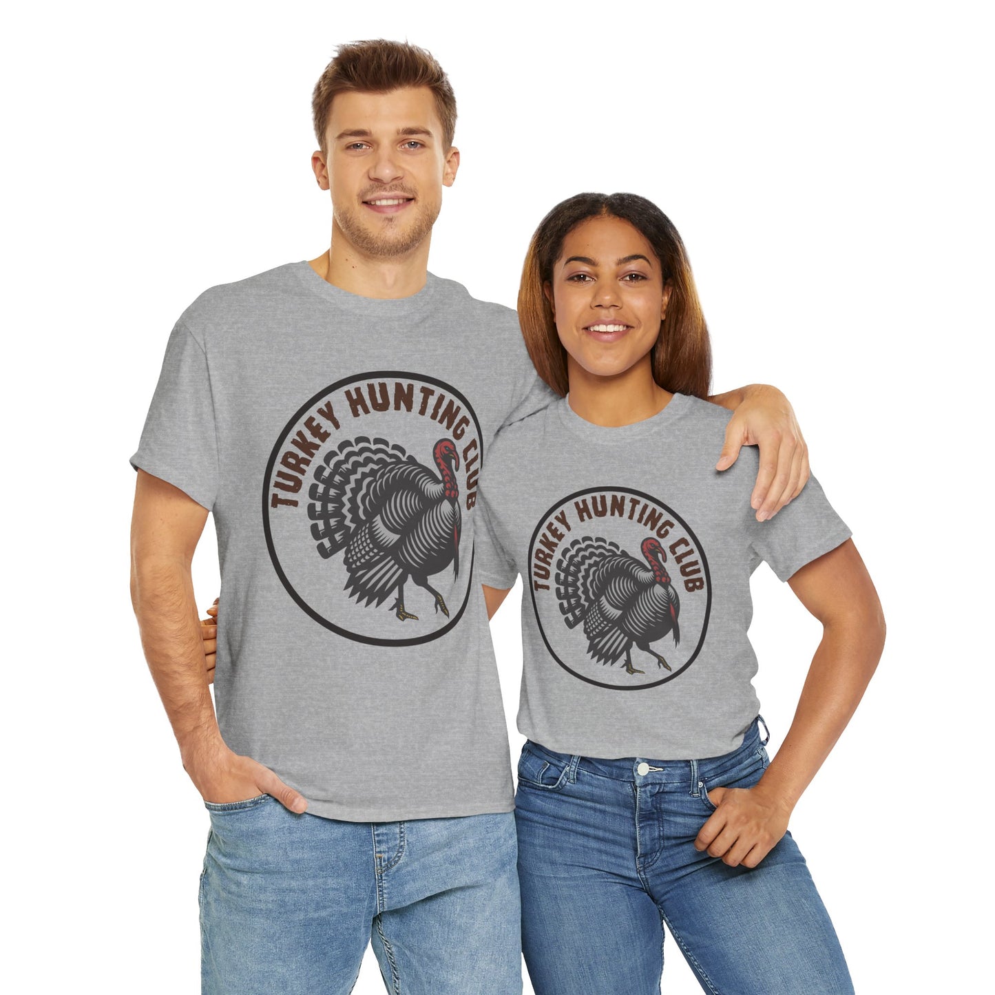 Turkey Hunting Club, Heavy Cotton T-Shirt