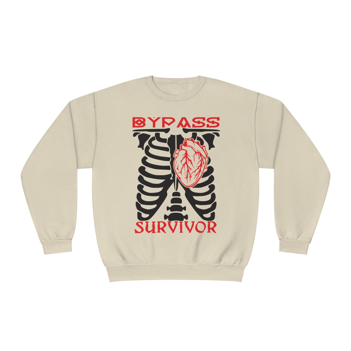 Heart Bypass Survivor., Unisex NuBlend® Crewneck Sweatshirt