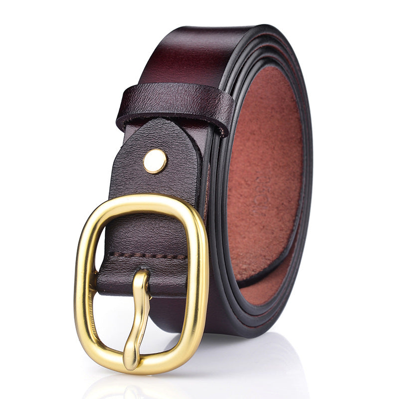 Versatile Genuine Leather Belt