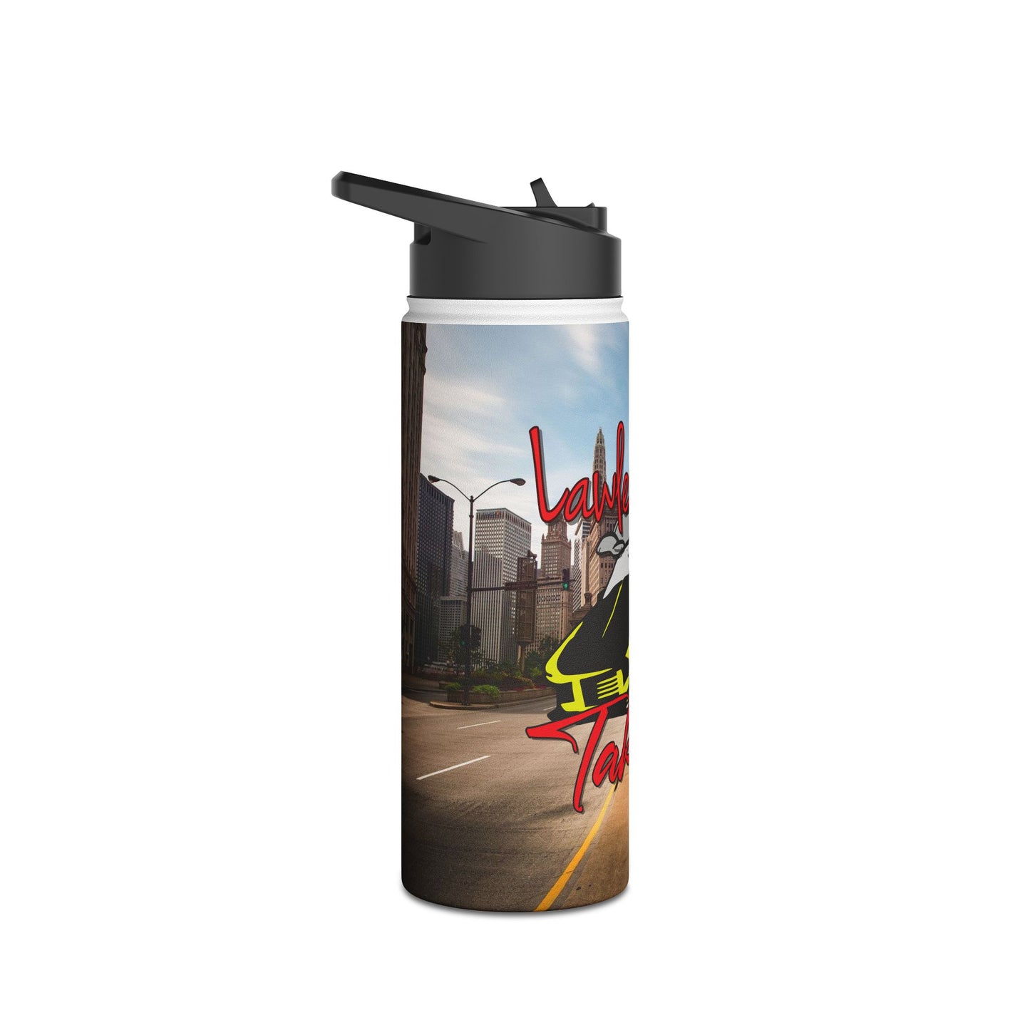 Lawless Life Street Takeover. Stainless Steel Water Bottle