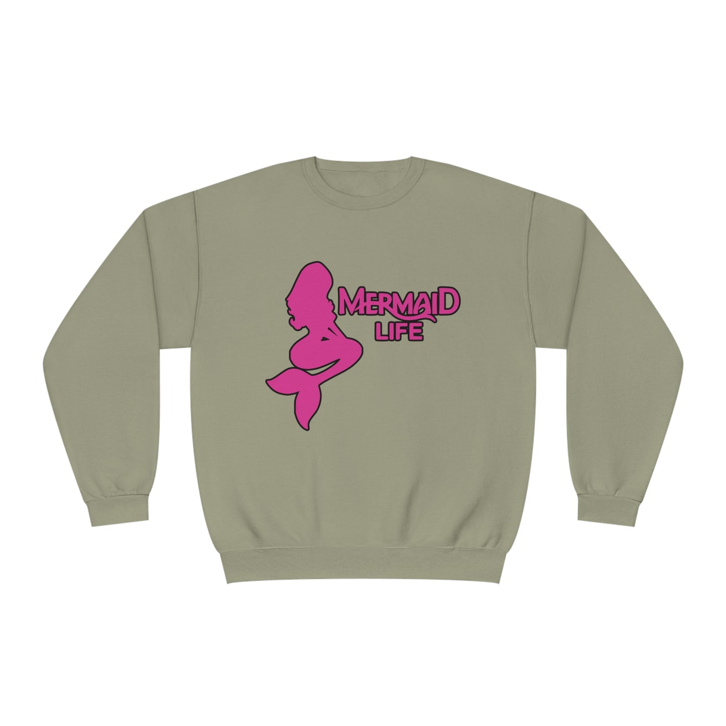 Mermaid Life, Unisex NuBlend® Crewneck Sweatshirt