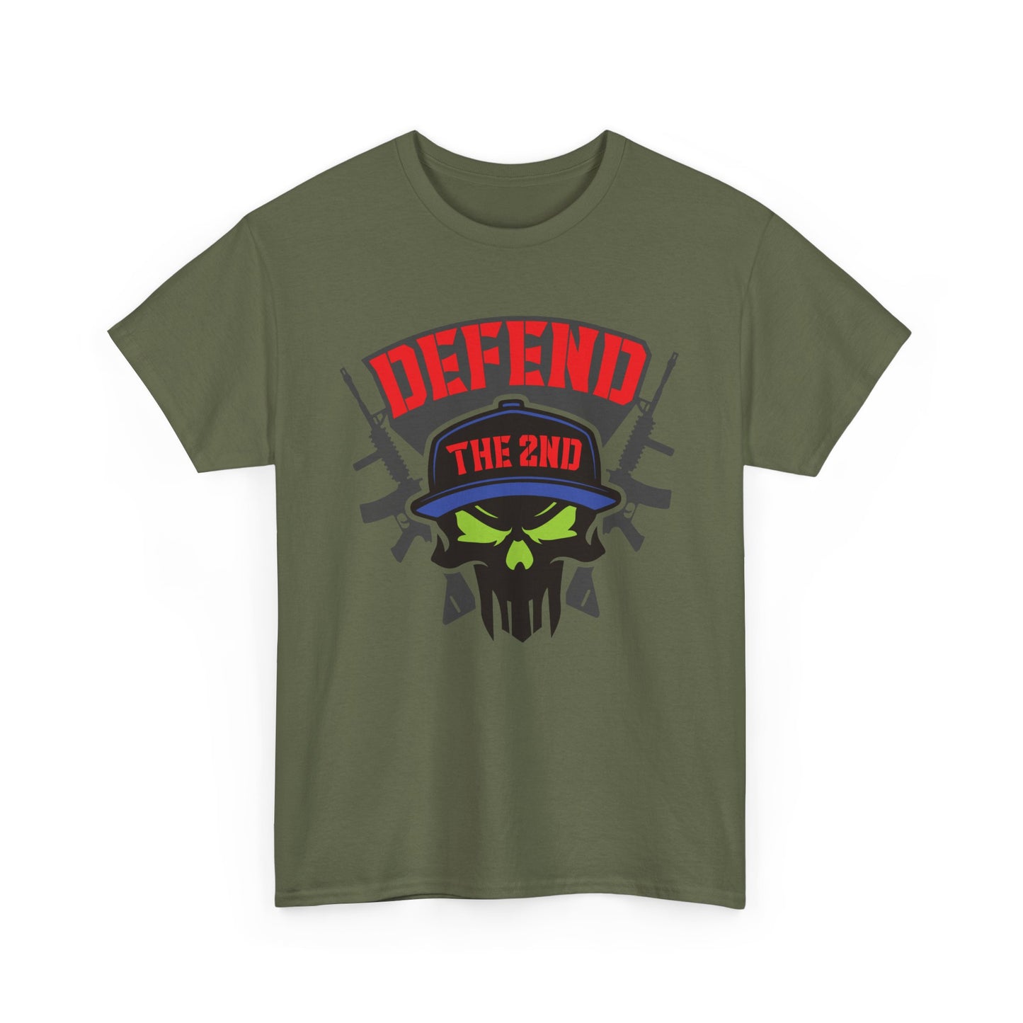 Defend The 2nd. Heavy Cotton T-Shirt