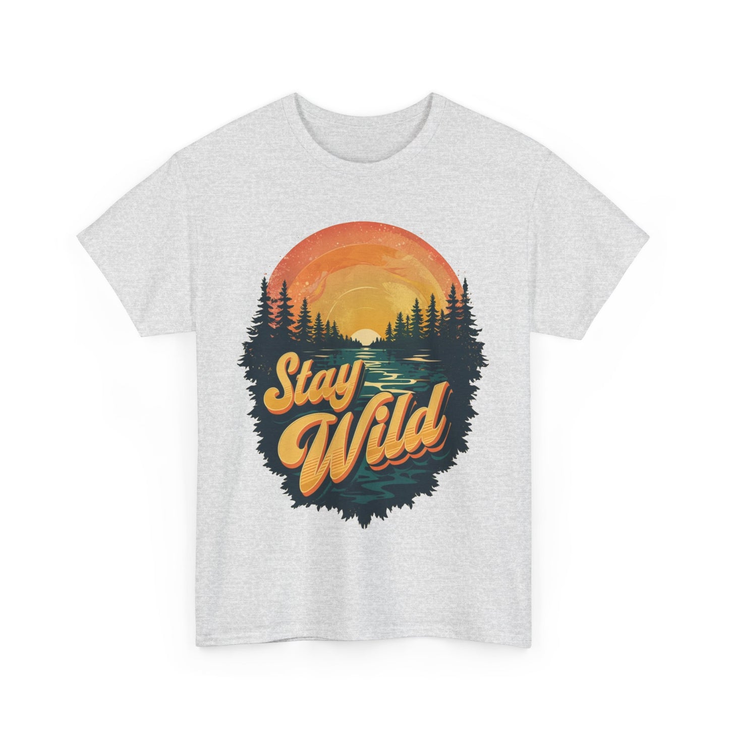 Stay Wild. Heavy Cotton T-Shirt