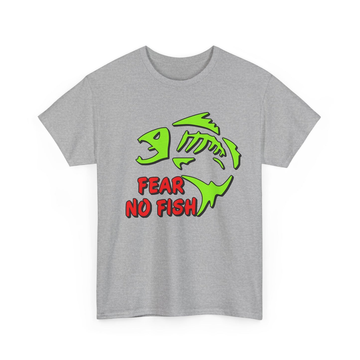 Fear no Fish, Heavy Cotton T-Shirt