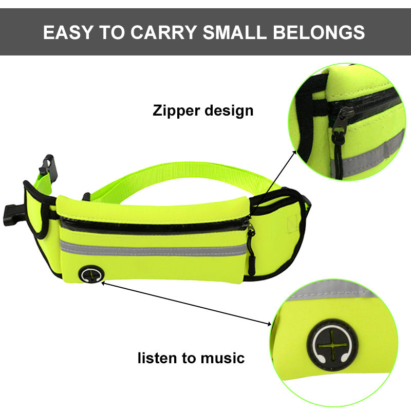 Reflective Pet Waist Bag Leash