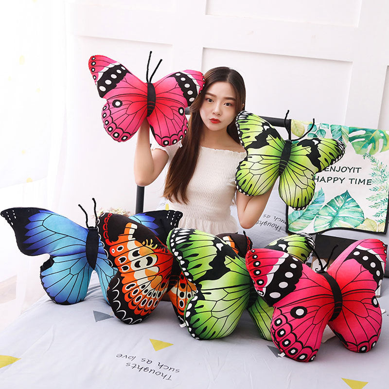 Butterfly pillow