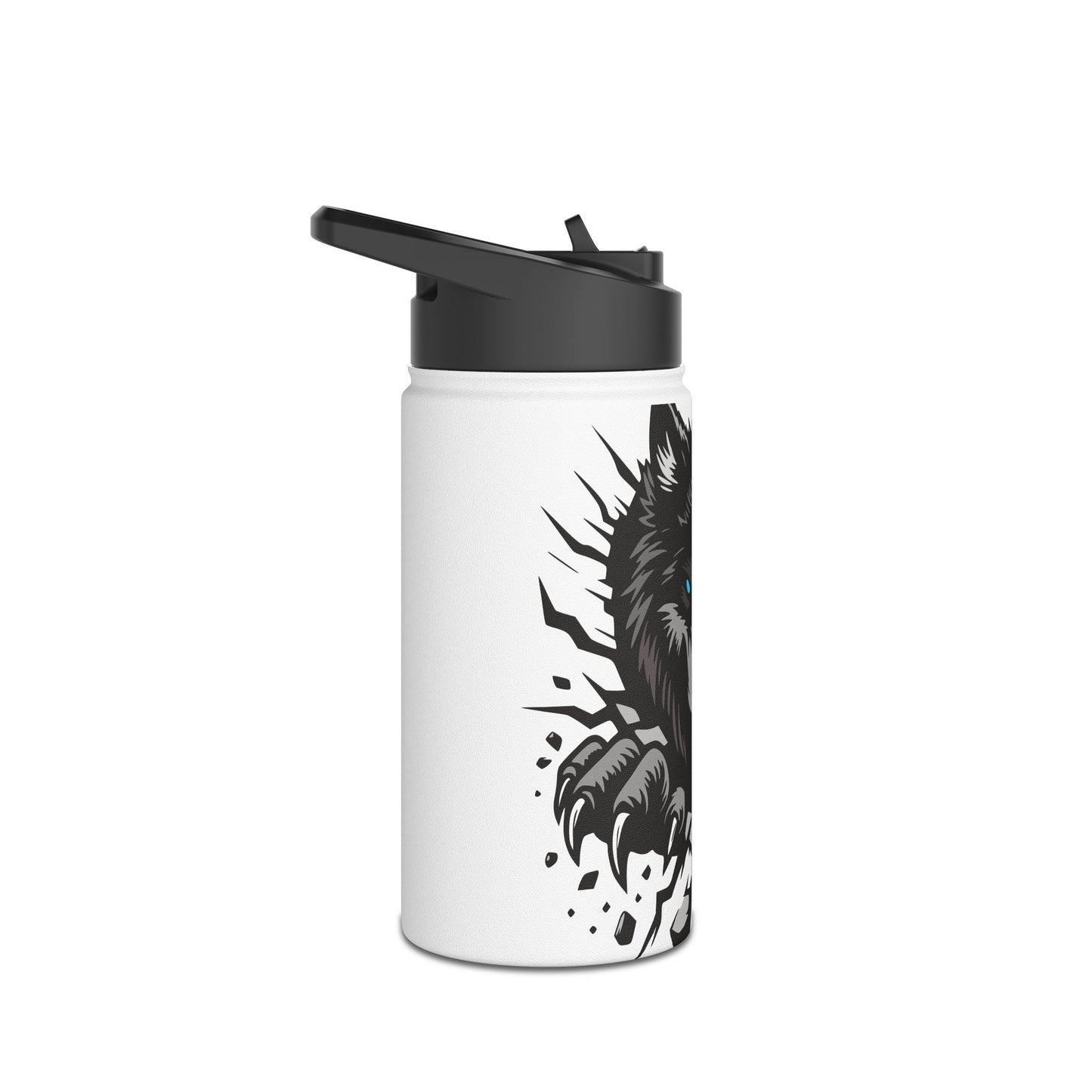 Breaking Out Wolf. Stainless Steel Water Bottle