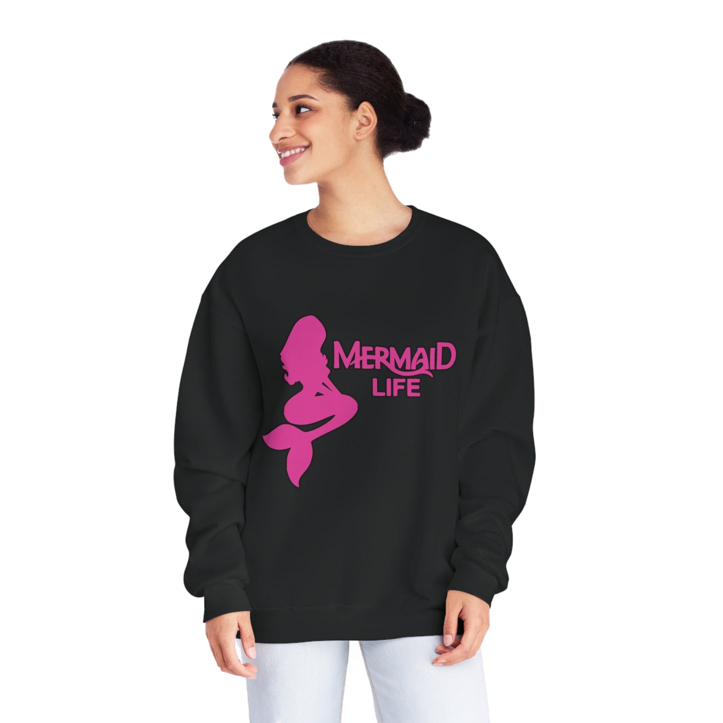 Mermaid Life, Unisex NuBlend® Crewneck Sweatshirt