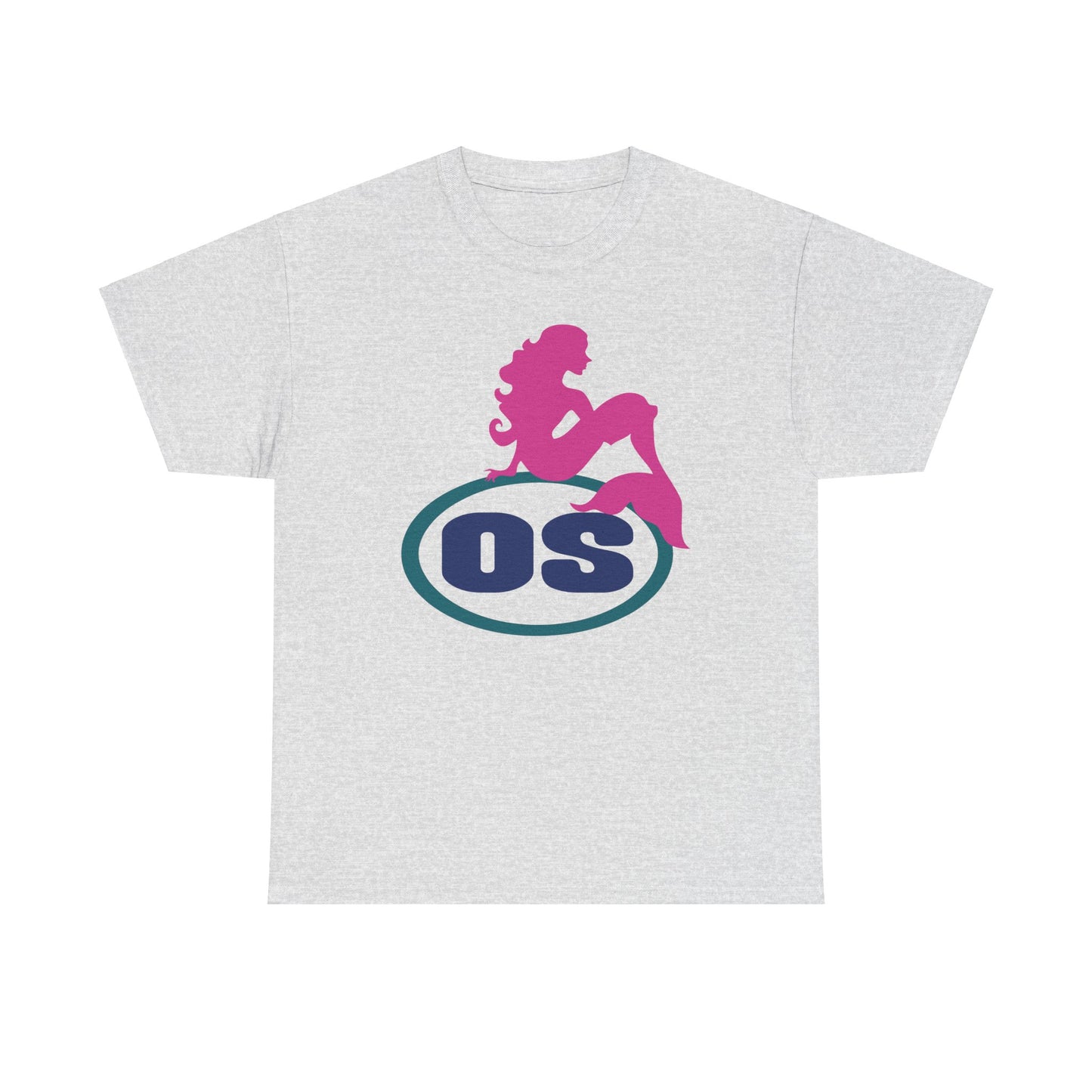 OS, Ocean Shores Mermaid, Heavy Cotton T-Shirt