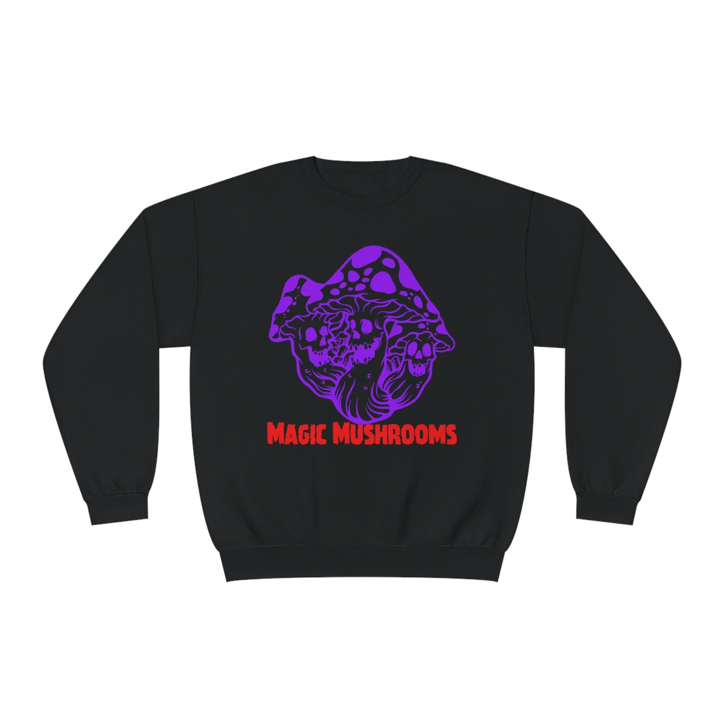 Magic Mushrooms, Unisex NuBlend® Crewneck Sweatshirt