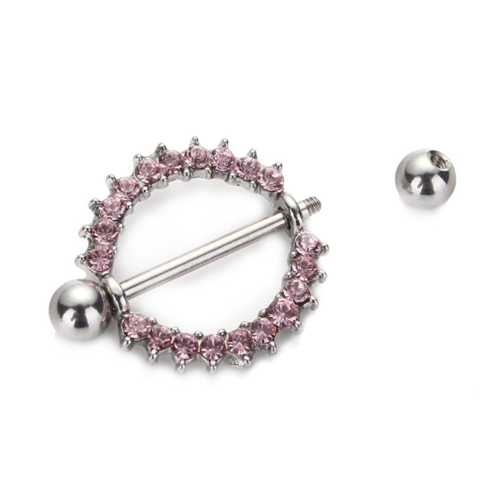 Punk style body piercing jewelry