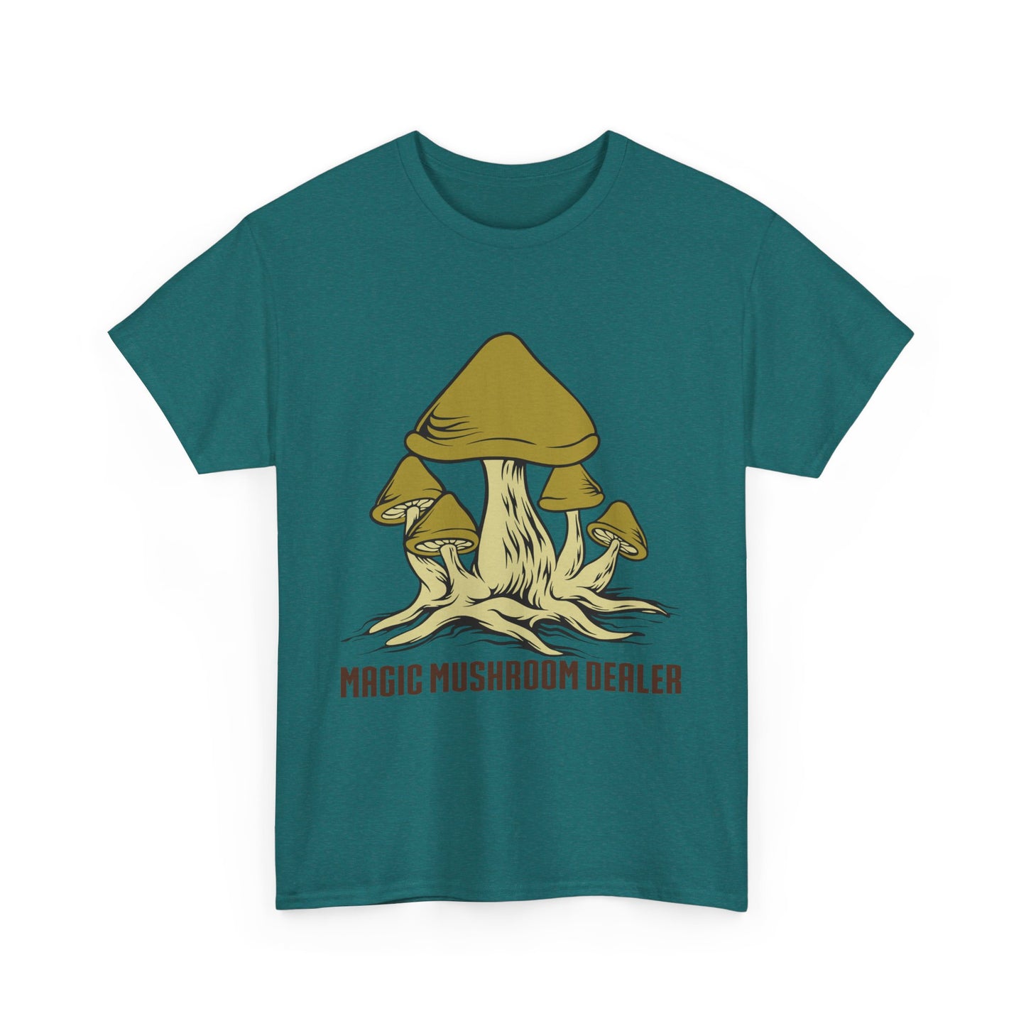 Magic Mushroom Dealer. Heavy Cotton T-Shirt