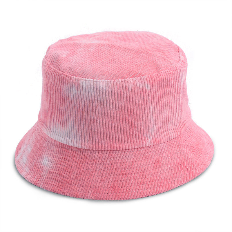 Tie-dyed Corduroy Bucket Hat