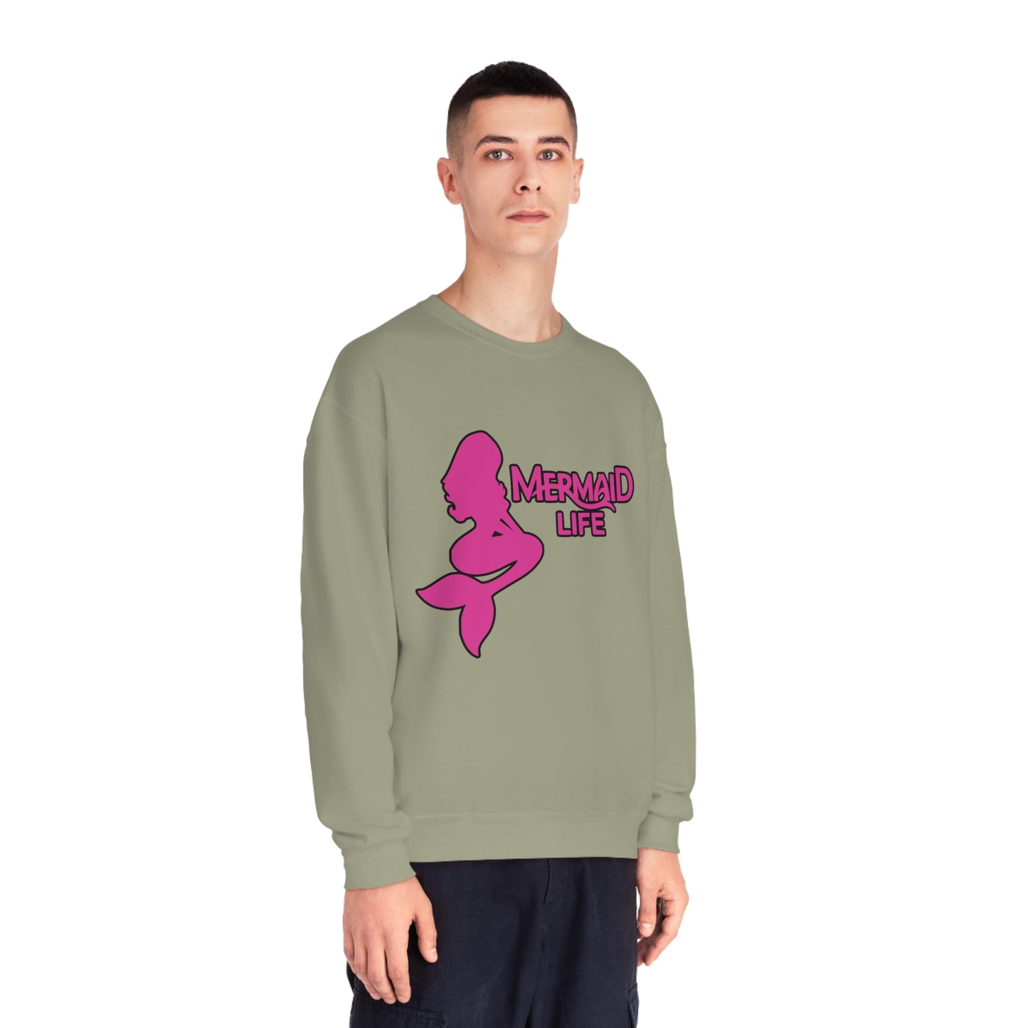 Mermaid Life, Unisex NuBlend® Crewneck Sweatshirt