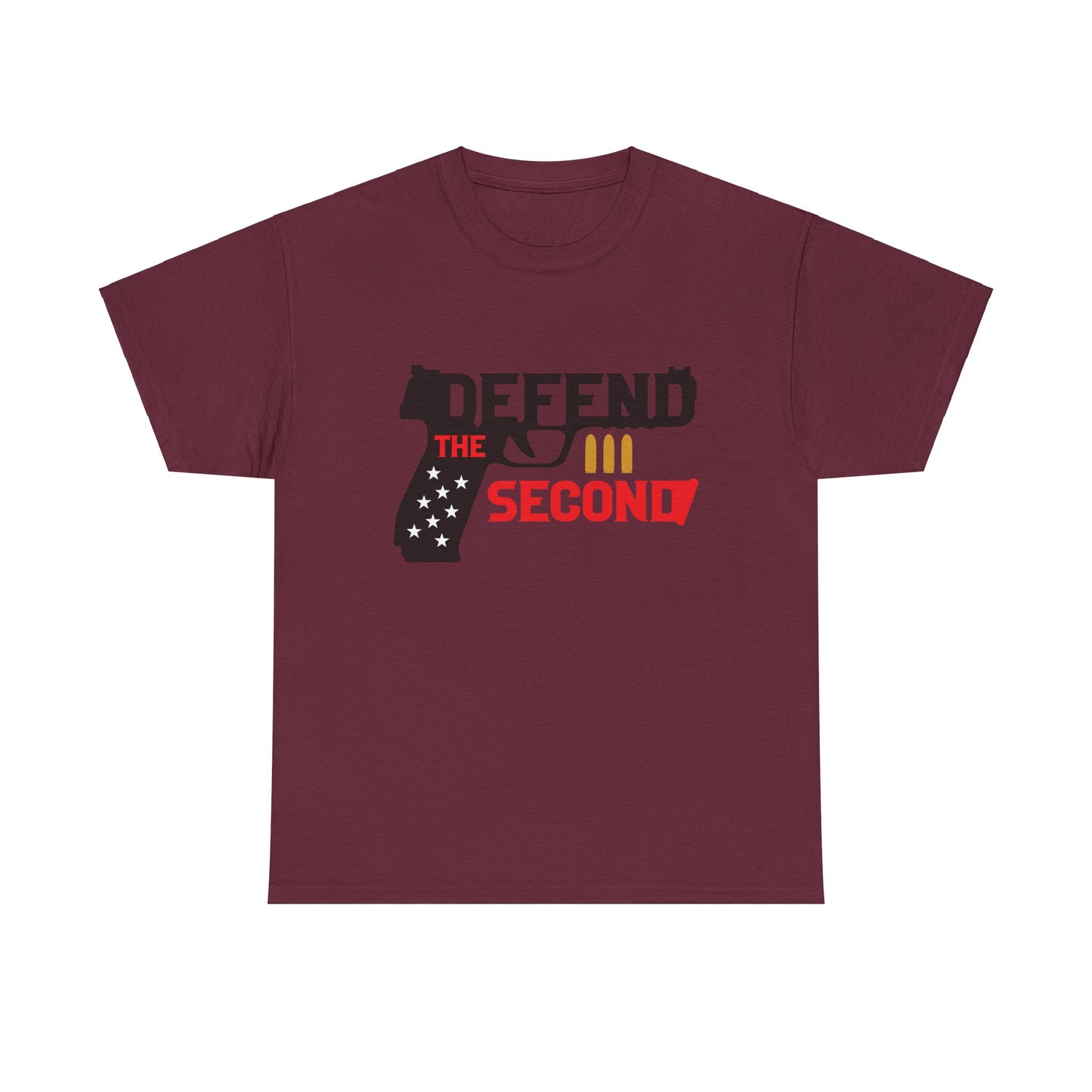 Defend The 2nd. Heavy Cotton T-Shirt