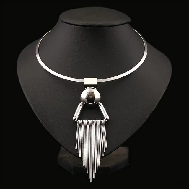 Tassel Drop Necklace