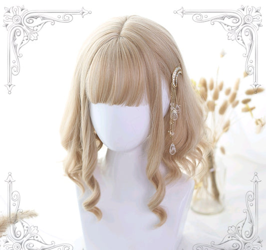 Lolita wig curly hair