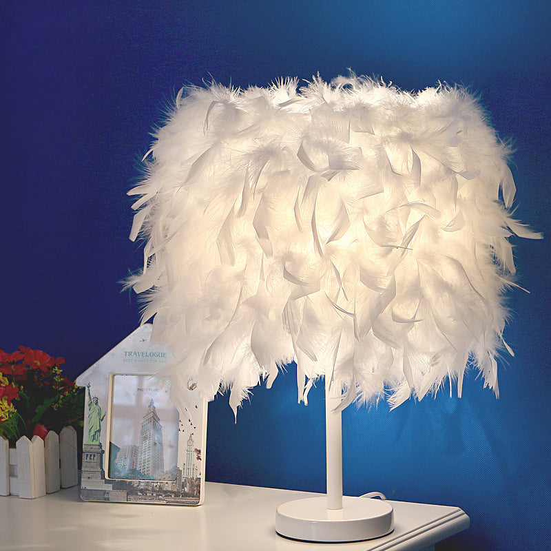 Feather Table Lamp