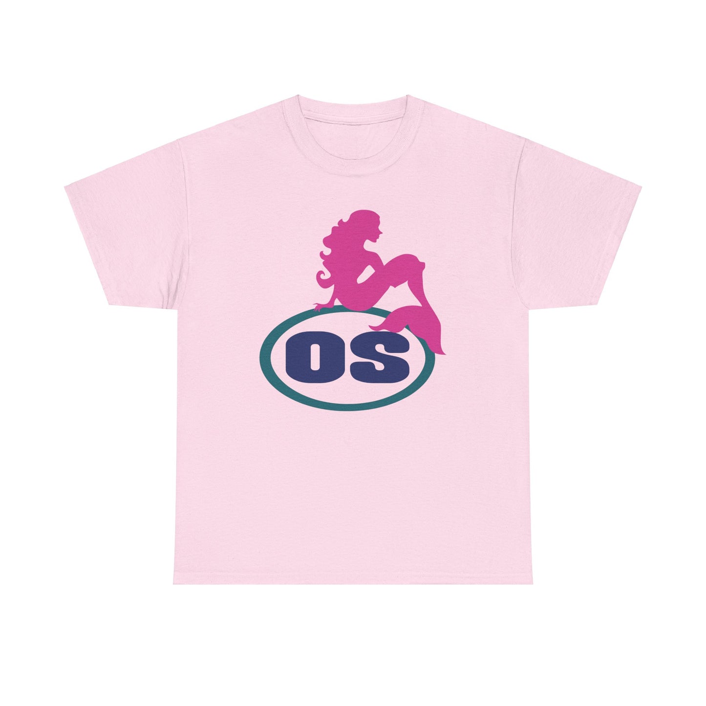 OS, Ocean Shores Mermaid, Heavy Cotton T-Shirt