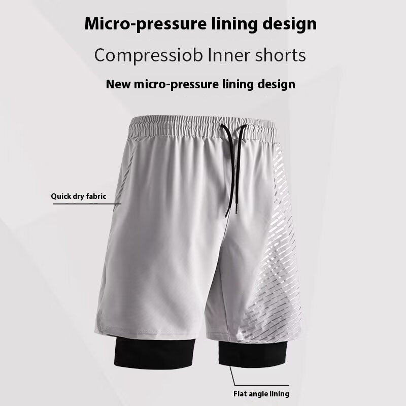 Lightweight Silk Quick-drying Sports Shorts