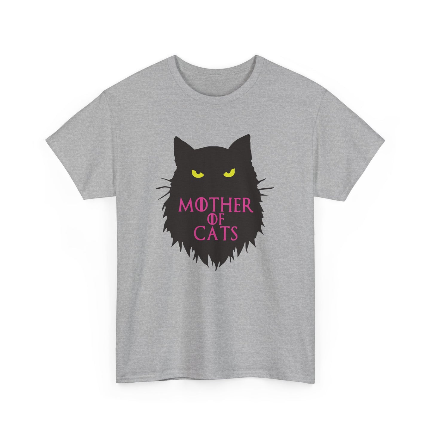 Mother of Cats. Heavy Cotton T-Shirt