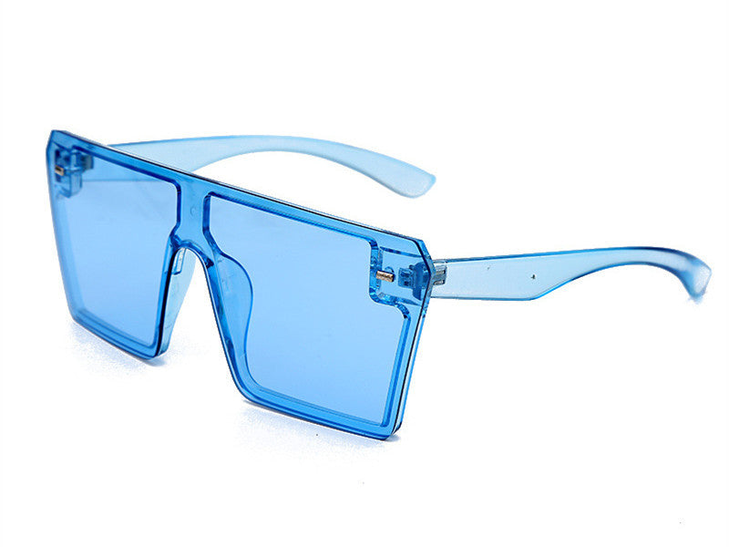 Big frame bright mercury sunglasses