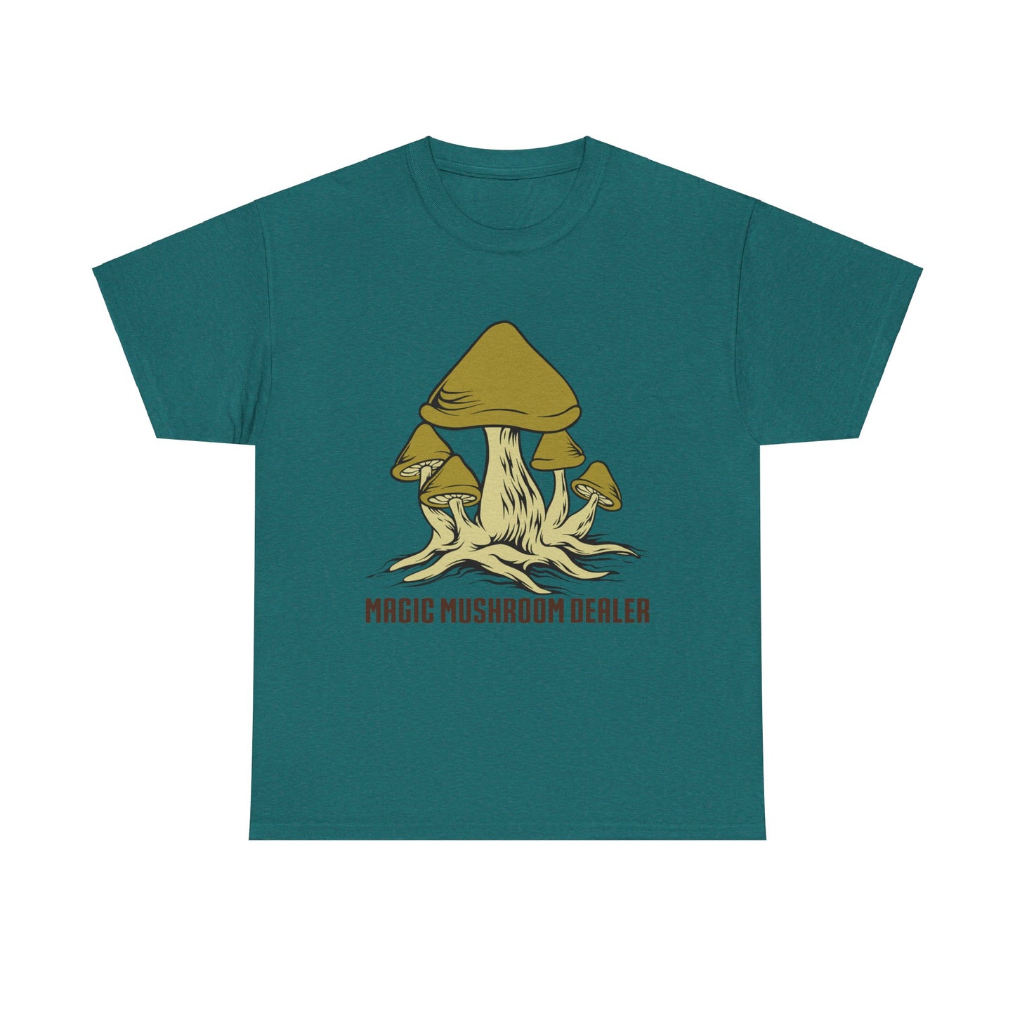 Magic Mushroom Dealer. Heavy Cotton T-Shirt