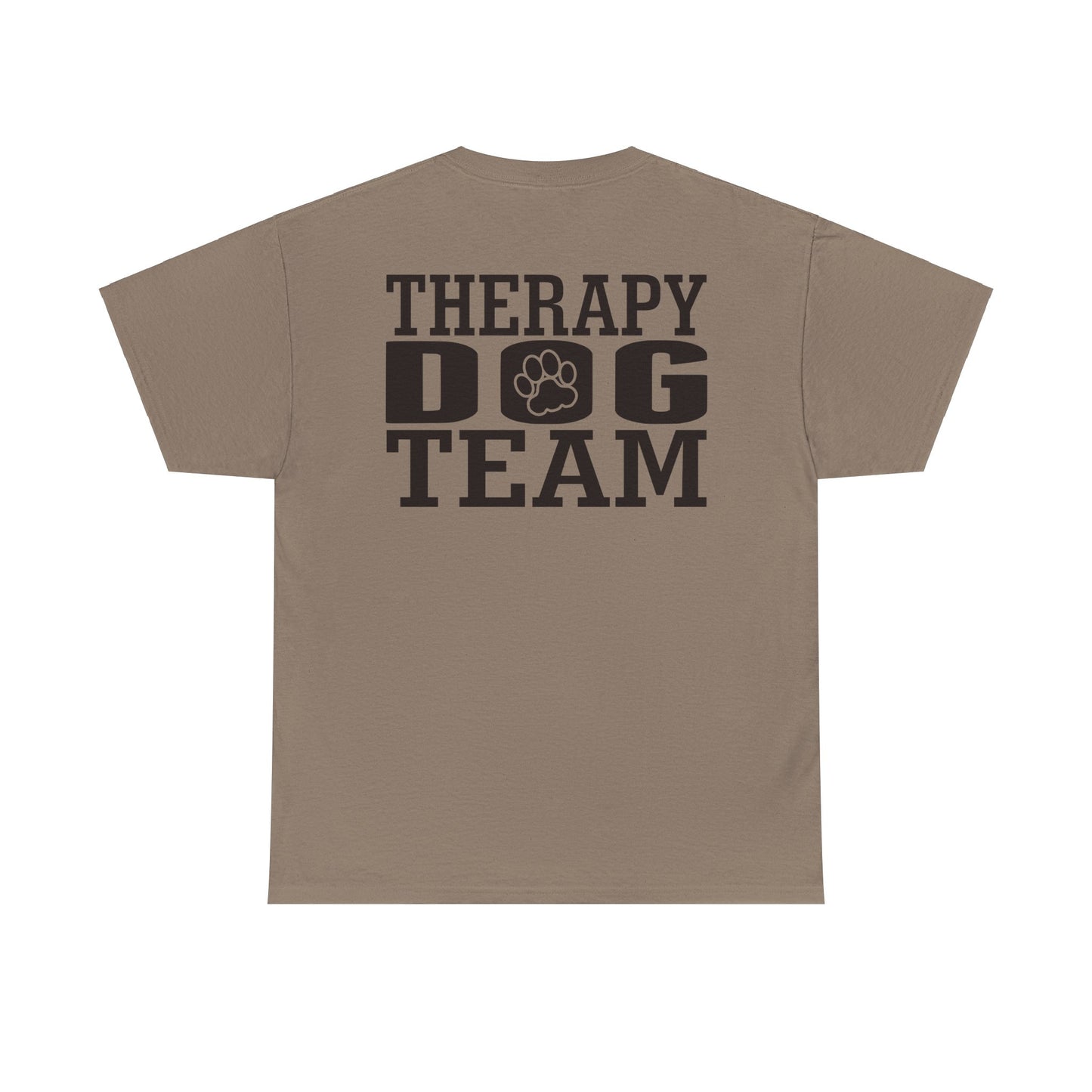 Therapy Dog Team. Heavy Cotton T-Shirt