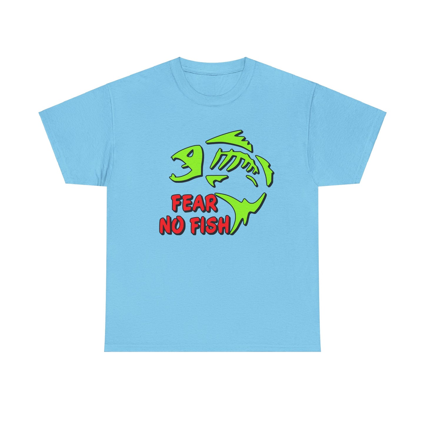 Fear no Fish, Heavy Cotton T-Shirt