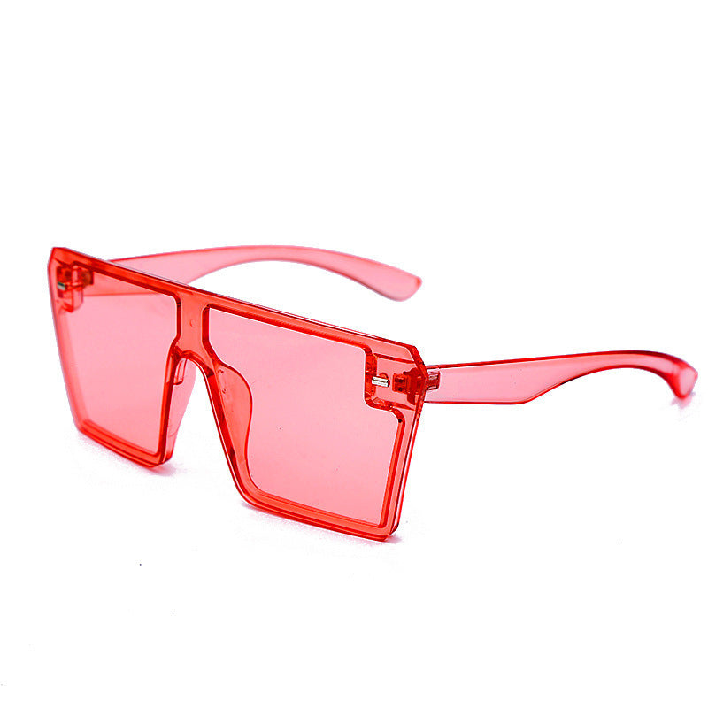 Big frame bright mercury sunglasses