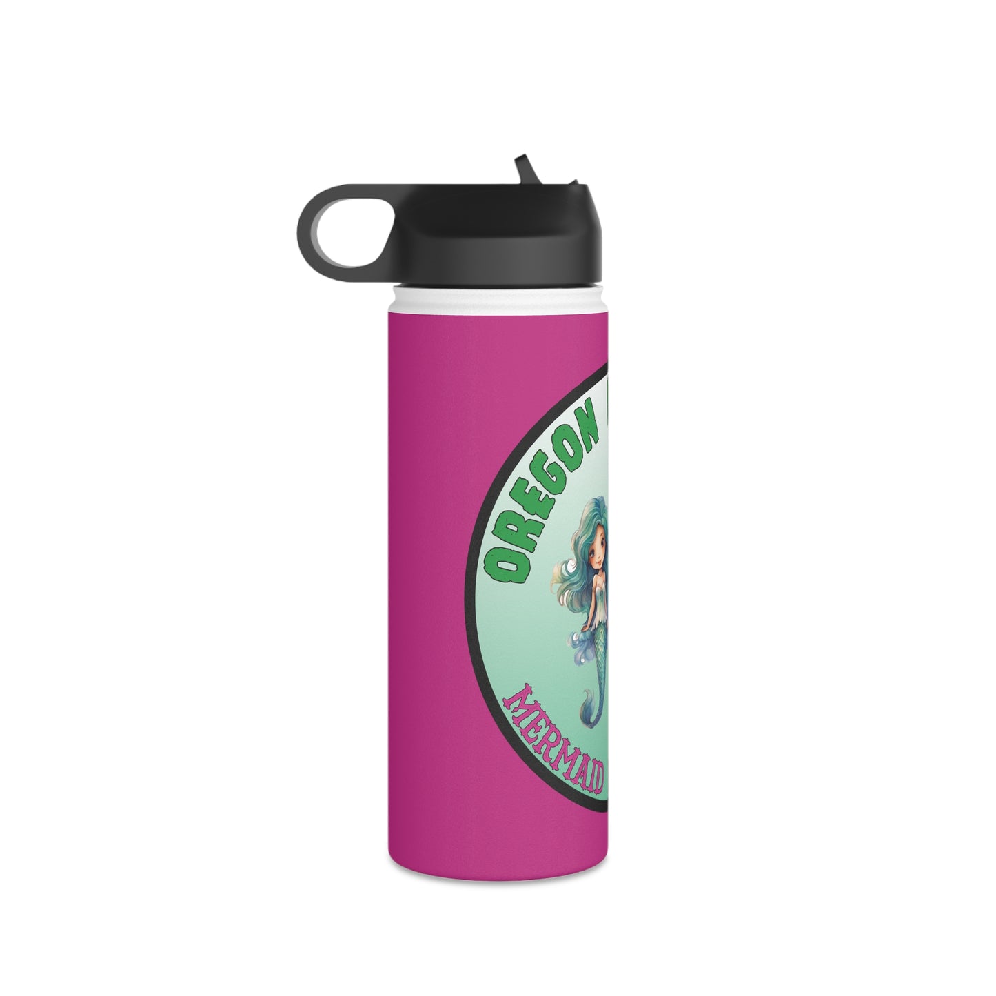 Oregon Mining Co. Mermaid Pearl's Dig. Stainless Steel Water Bottle