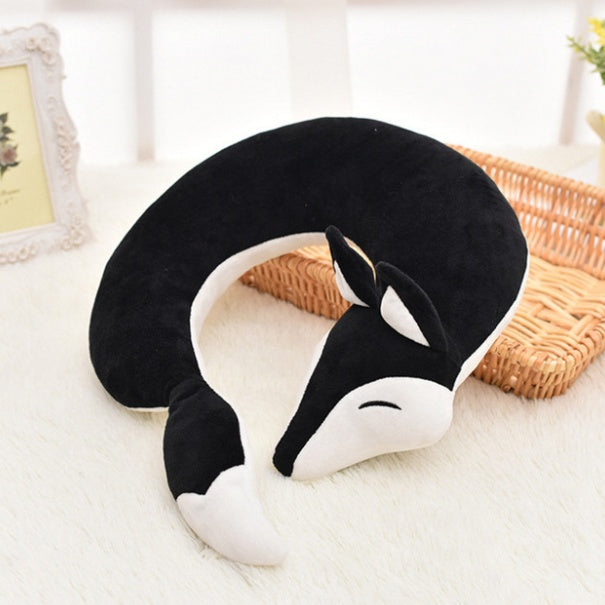 Fox U-shaped pillow