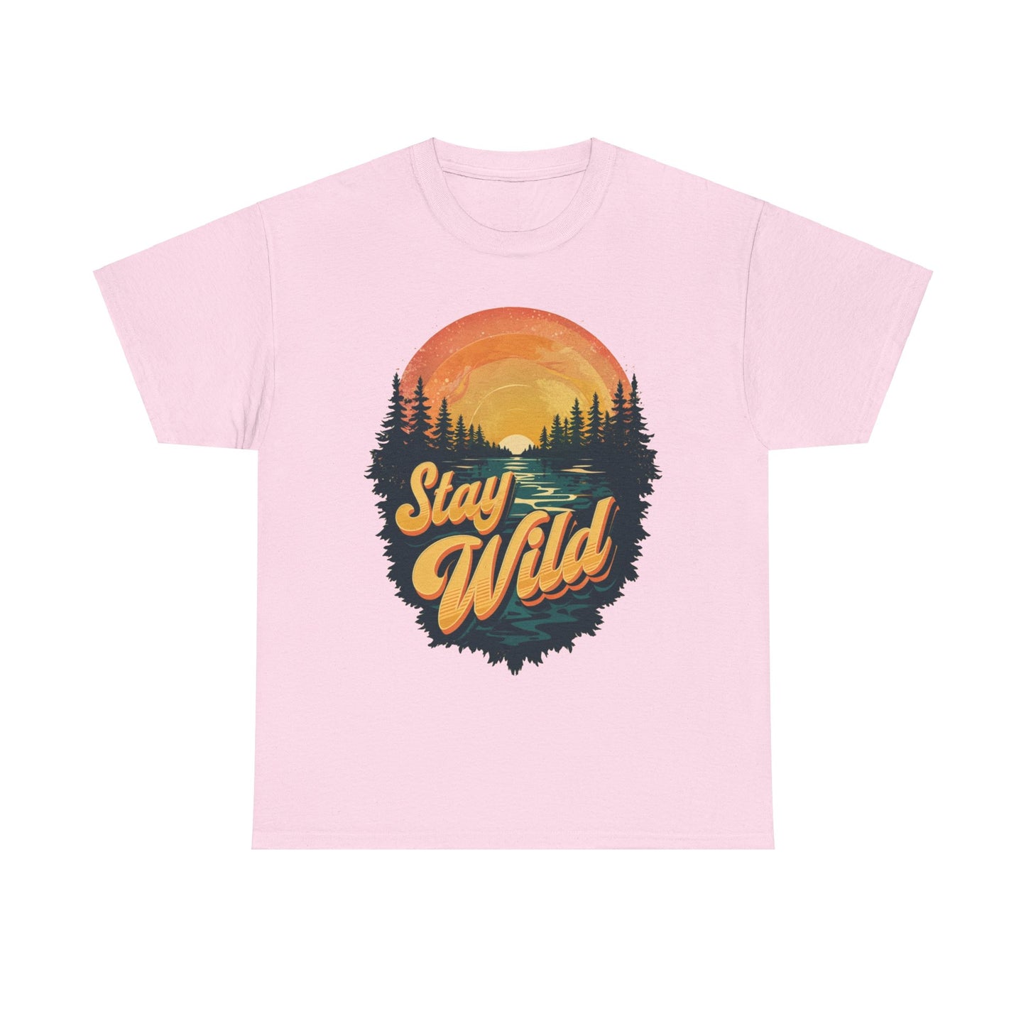 Stay Wild. Heavy Cotton T-Shirt