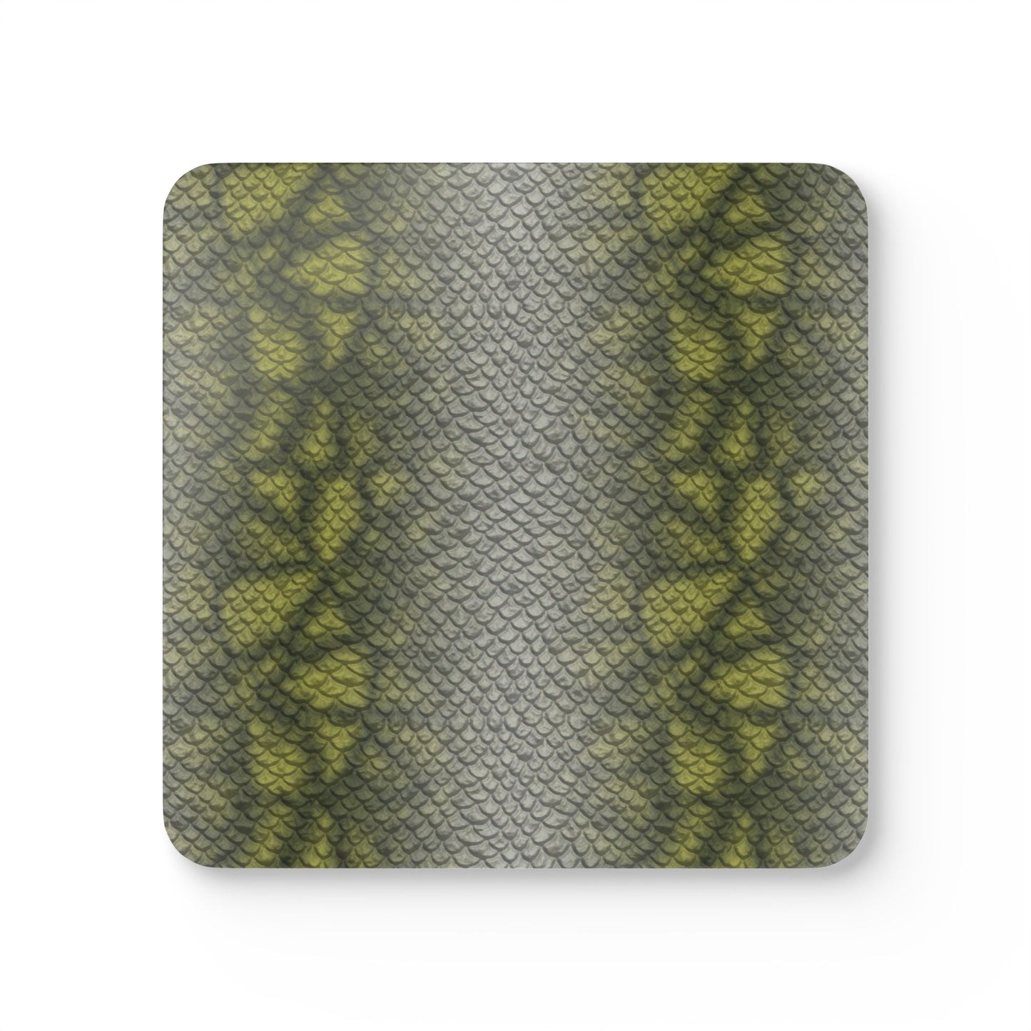 Snake Skin. Corkwood Coaster Set