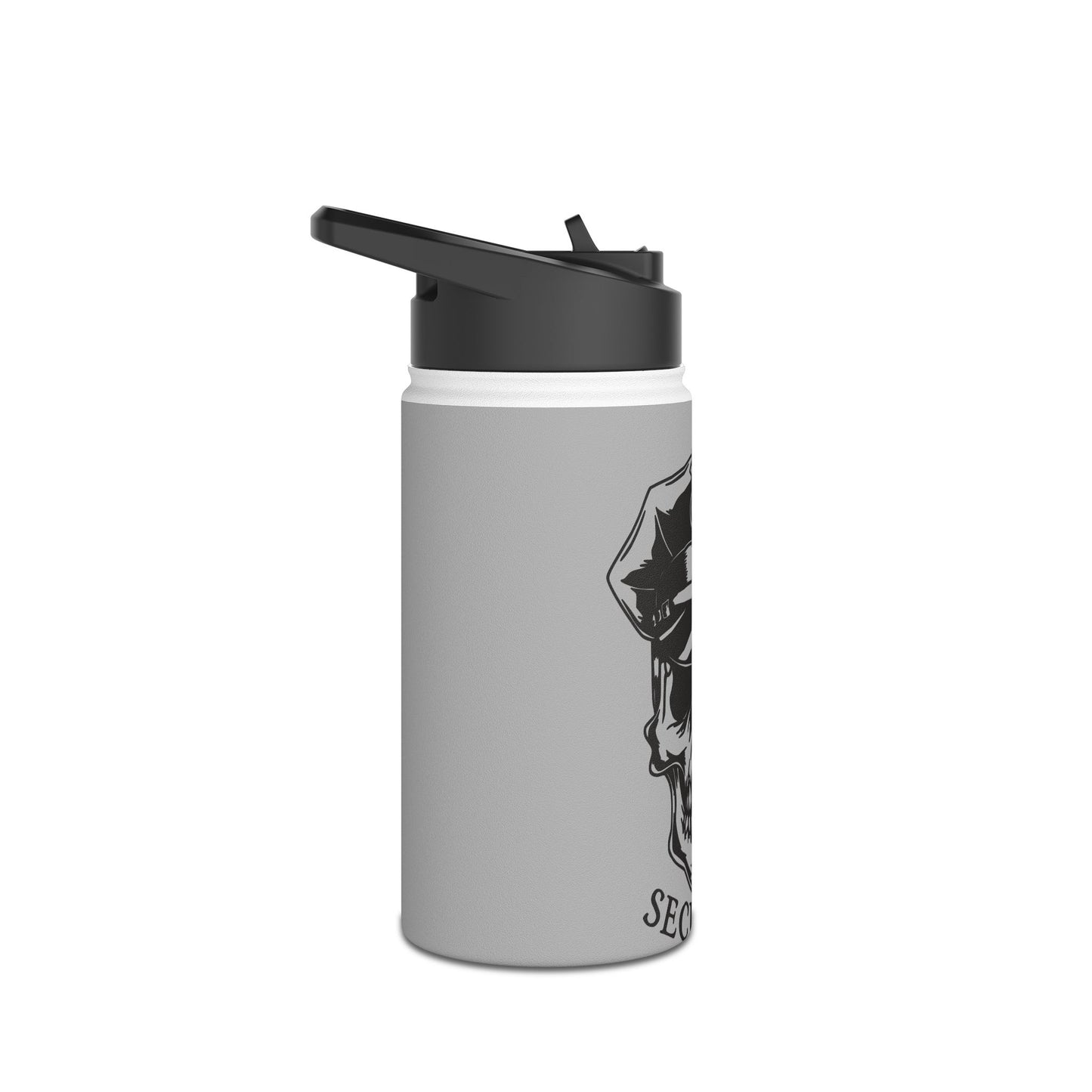 Security Skull. Stainless Steel Water Bottle