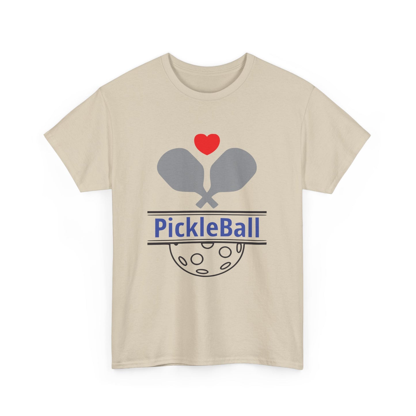 Pickle Ball. Heavy Cotton T-Shirt