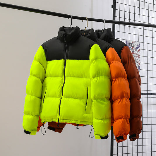 Cotton-padded Coat Stand-up Jacket