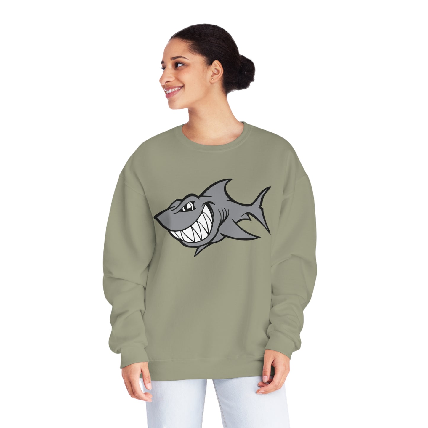 Shark, Unisex NuBlend® Crewneck Sweatshirt