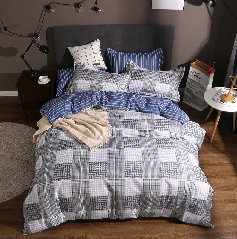 Basics Bed sheet and Quilt Set