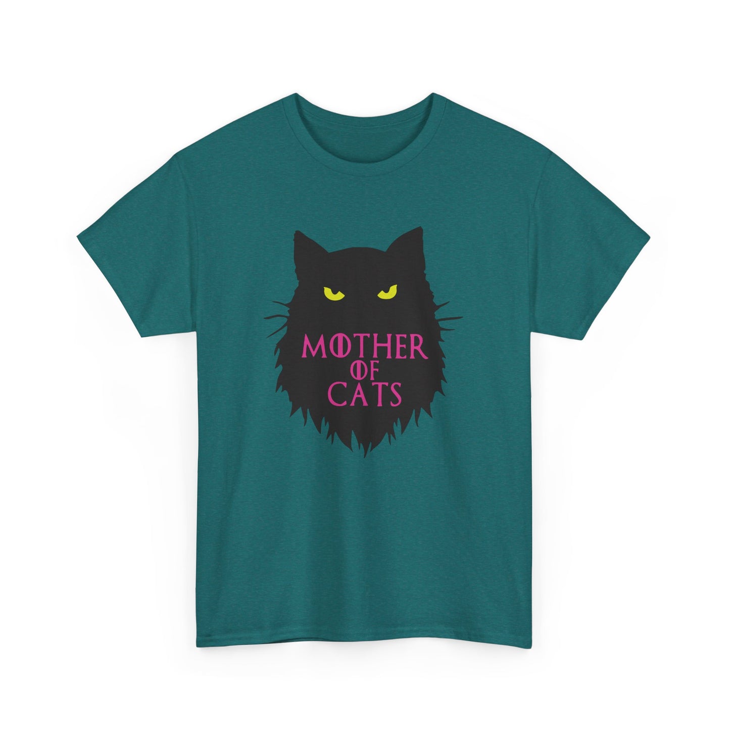 Mother of Cats. Heavy Cotton T-Shirt