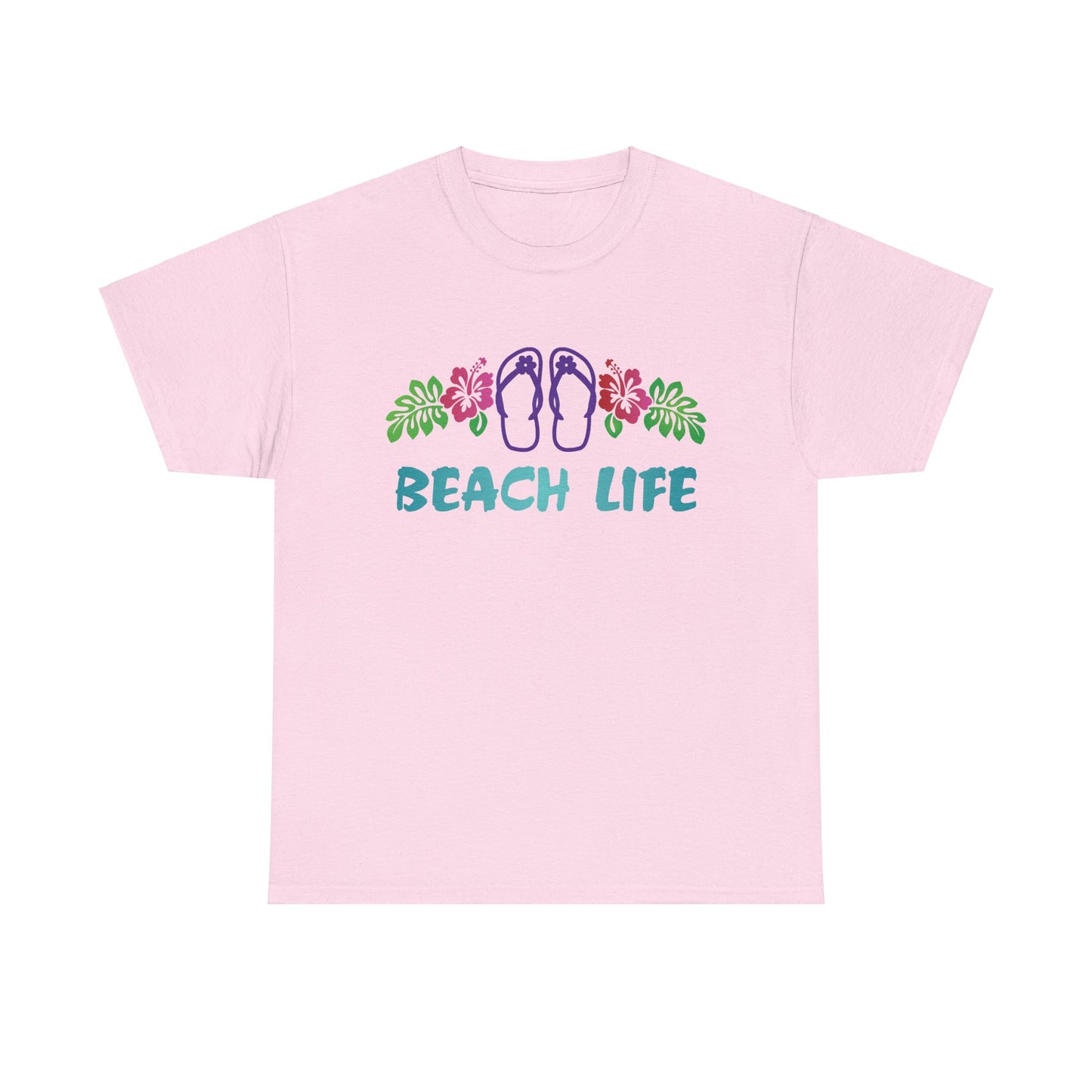 Beach Life, Heavy Cotton T-Shirt