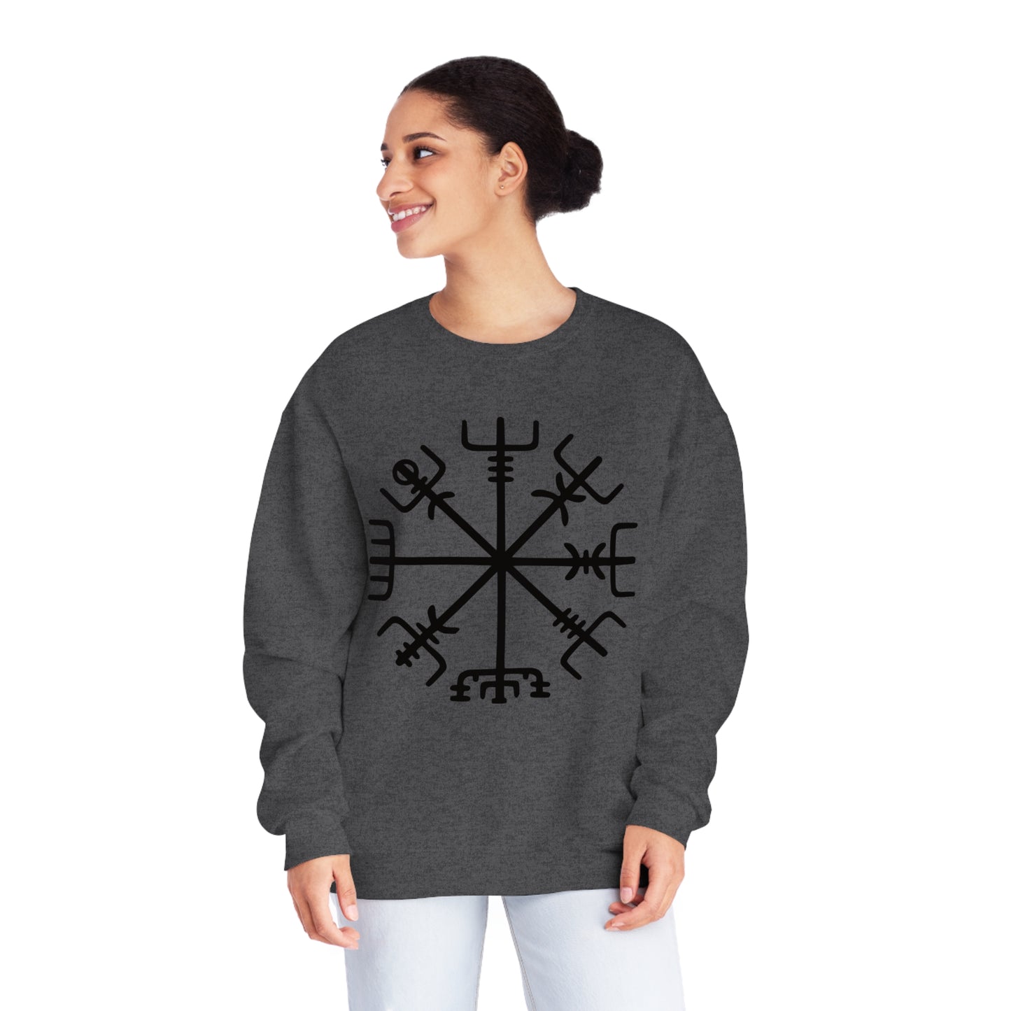 Viking Compass, Unisex NuBlend® Crewneck Sweatshirt