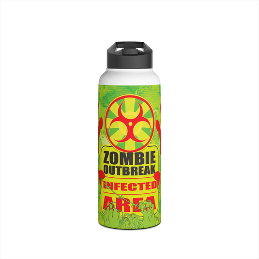 Zombie. Stainless Steel Water Bottle